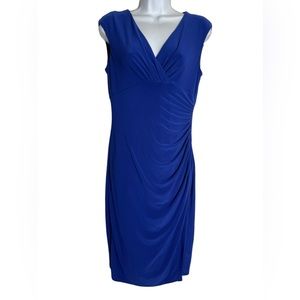 Ralph Lauren dress size 10 stunning royal blue sapphire blue dress 💙💙‎